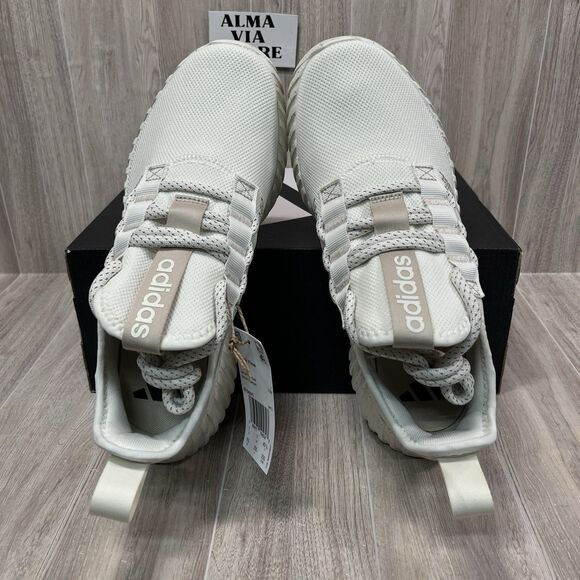 Adidas Shoes Kaptir Flow White IF6601 Walking Comfort Workout Gym Woman’s Sz 8.5 - Picture 6 of 9